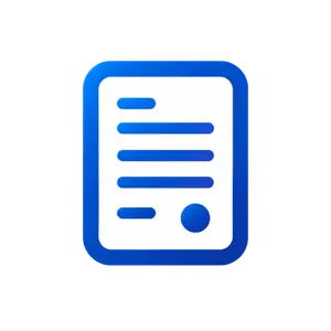 情報整理状況の文書アイコン